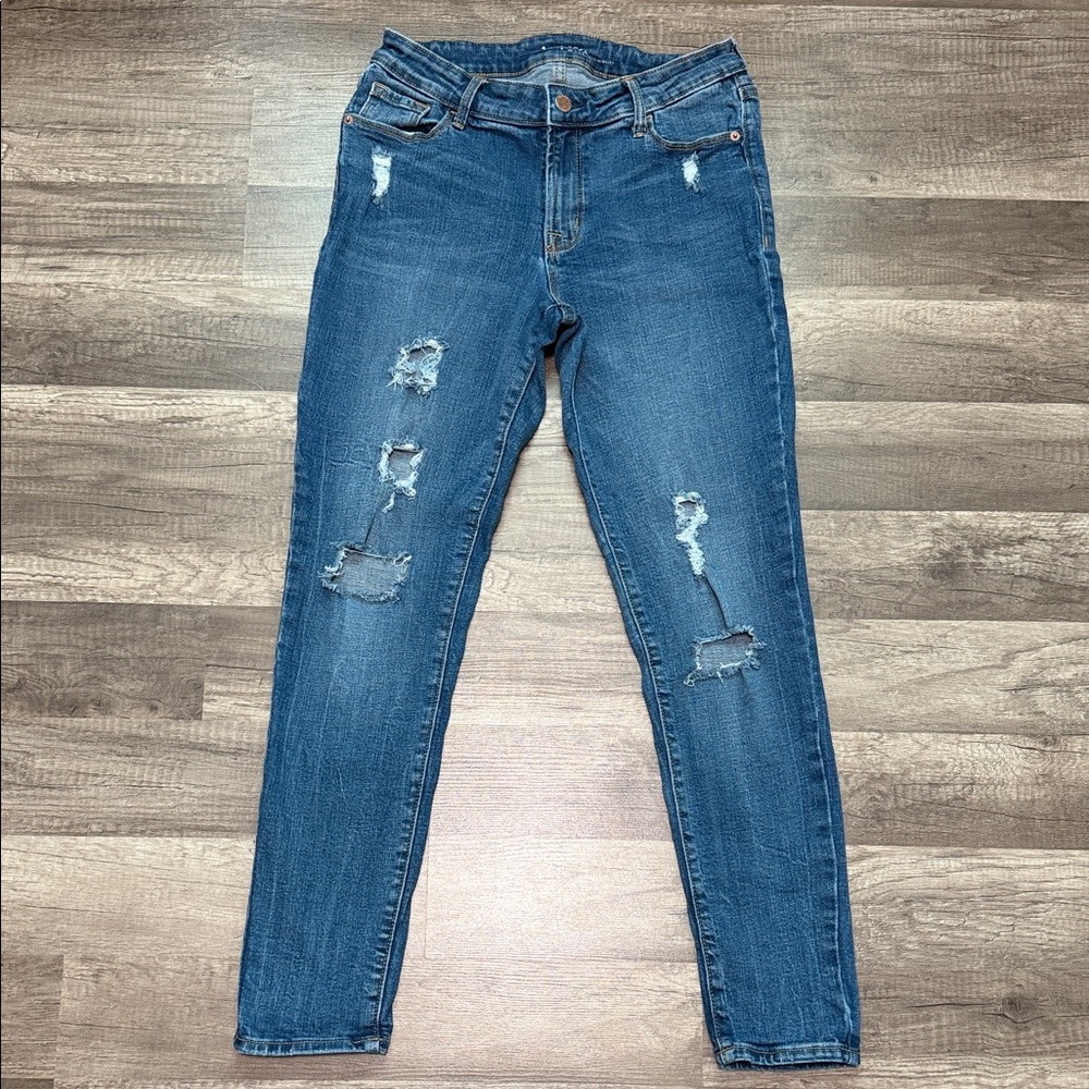 Old Navy Rockstar Mid Rise Skinny‎ Jeans, Size 8